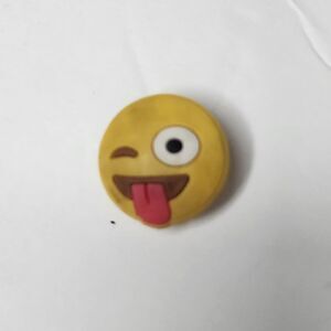 Jibbits Shoe Charm for CROCS smile emoji